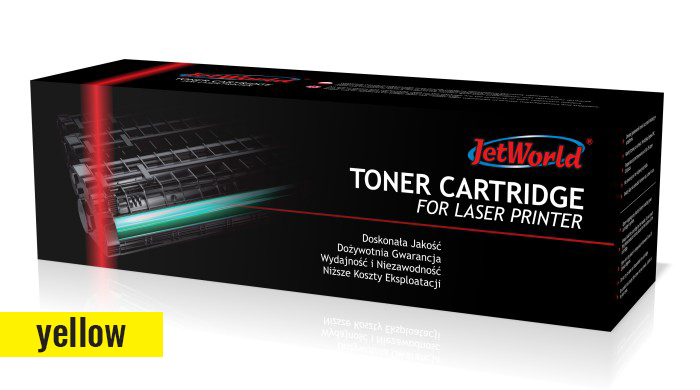 Toner cartridge JetWorld Yellow Lexmark C524 remanufactured C5240YH