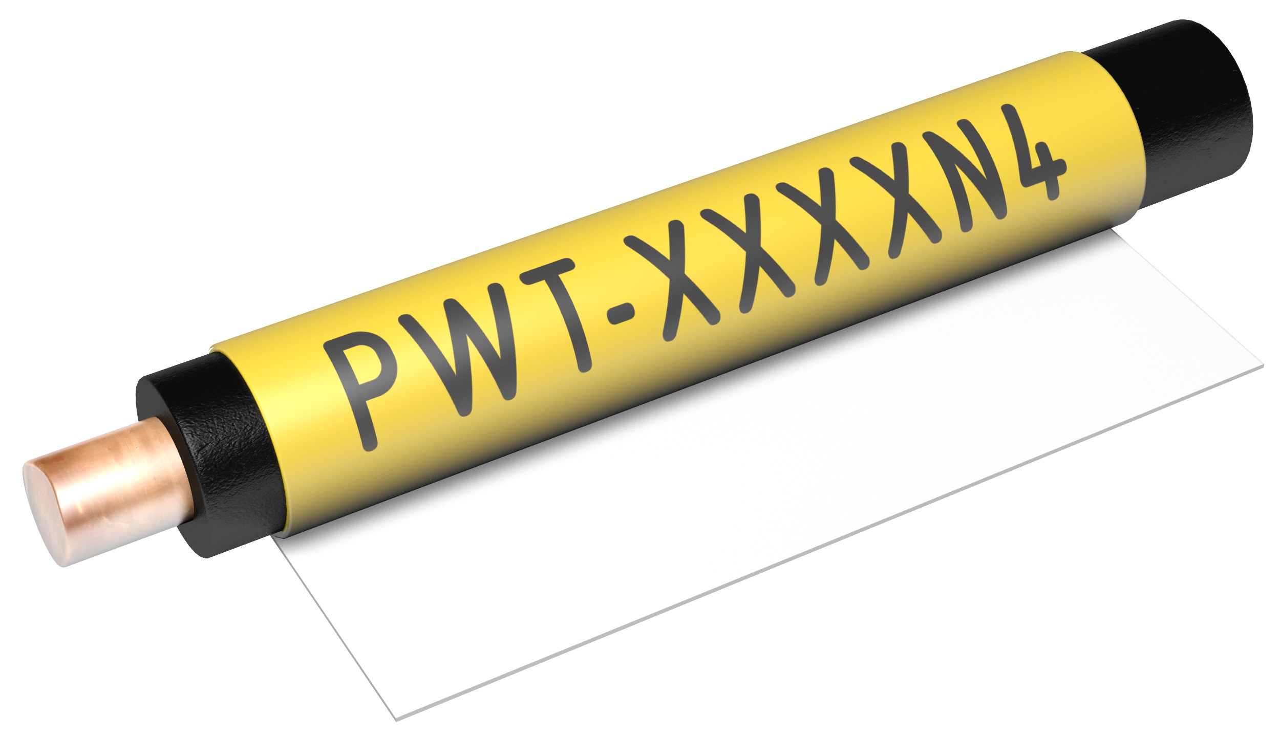 Partex PWT3225093D9SM omotávací štítky 32 x 93 mm, bílé, 1500ks, role