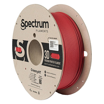 Levně Spectrum 3D filament, GreenyHT, 1,75mm, 1000g, 80702, strawberry red