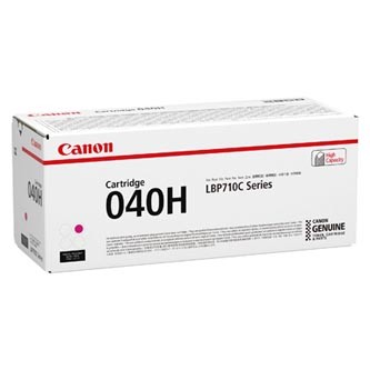 Canon 040H 0457C001 purpurový (magenta) originálny toner.
Originálny toner = záruka priamo od výrobcu tlačiarne
100 % použitie v tlačiarni - bezproblémové fungovanie s vašou tlačiarňou
Použitím originálnej náplne predlžujete životnosť tlačiarne
Overená špičková kvalita - vysoko kvalitná a spoľahlivá tlač originálnou tlačovou kazetou od prvej do poslednej stránky
Trvalé a profesionálne výsledky tlače - dlhodobá udržateľnosť tlače
Kratšia prodleva pri tlači stránok
Garancia Vašej spokojnosti s použitím našej originálnej náplne
Zabezpečujeme bezplatnú recykláciu originálnych náplní
Zlyhanie náplne v menej ako 1% prípadov
Jednoduchá a rýchla výmena náplne

Kód výrobcu: 0457C001