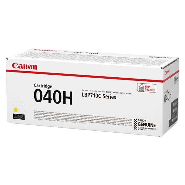 Levně Canon 040H 0455C001 žlutý (yellow) originální toner