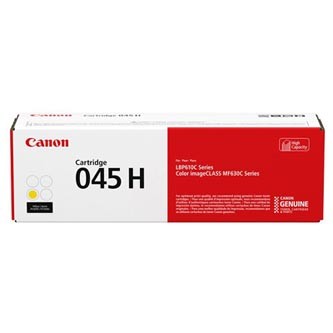Canon 045HY (1243C002) žltý (yellow) originálny toner.
Originálny toner = záruka priamo od výrobcu tlačiarne
100 % použitie v tlačiarni - bezproblémové fungovanie s vašou tlačiarňou
Použitím originálnej náplne predlžujete životnosť tlačiarne
Osvedčená špičková kvalita - vysoko kvalitná a spoľahlivá tlač originálnou tlačovou kazetou od prvej do poslednej stránky
Trvalé a profesionálne výsledky tlače - dlhodobá udržateľnosť tlače
Kratšia prodleva pri tlači stránok
Garancia Vašej spokojnosti s použitím našej originálnej náplne
Zabezpečujeme bezplatnú recykláciu originálnych náplní
Zlyhanie náplne v menej ako 1% prípadov
Jednoduchá a rýchla výmena náplne

Kód výrobcu: 1243C002