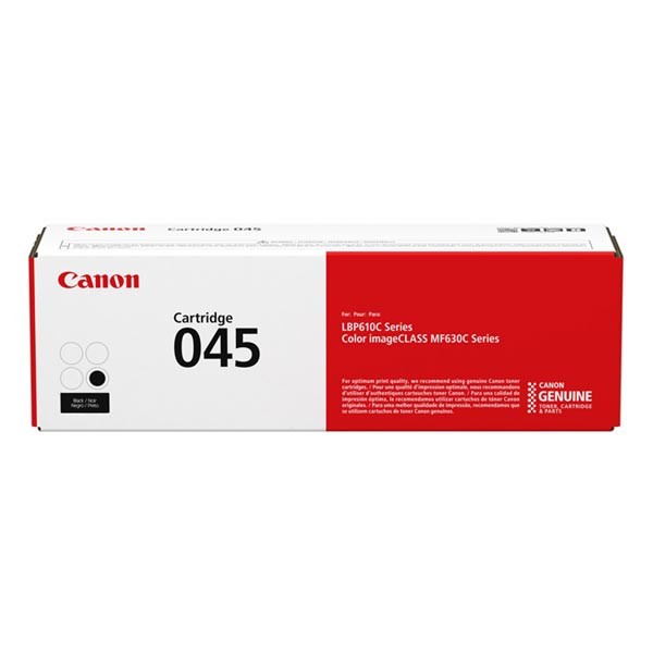 Canon 045Bk (1242C002) čierný (black) originálny toner.
Originálny toner = záruka priamo od výrobcu tlačiarne
100 % použitie v tlačiarni - bezproblémové fungovanie s vašou tlačiarňou
Použitím originálnej náplne predlžujete životnosť tlačiarne
Osvedčená špičková kvalita - vysoko kvalitná a spoľahlivá tlač originálnou tlačovou kazetou od prvej do poslednej stránky
Trvalé a profesionálne výsledky tlače - dlhodobá udržateľnosť tlače
Kratšia prodleva pri tlači stránok
Garancia Vašej spokojnosti s použitím našej originálnej náplne
Zabezpečujeme bezplatnú recykláciu originálnych náplní
Zlyhanie náplne v menej ako 1% prípadov
Jednoduchá a rýchla výmena náplne

Kód výrobcu: 1242C002