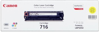 Canon CRG-716 žltý (yellow) originálný toner