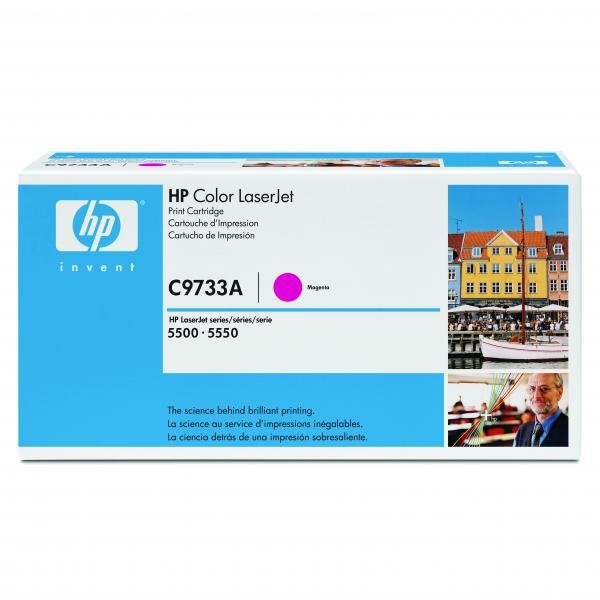 HP 645A C9733A purpurový (magenta) originálny toner.
Originálny toner = záruka priamo od výrobcu tlačiarne
100 % použitie v tlačiarni - bezproblémové fungovanie s vašou tlačiarňou
Použitím originálnej náplne predlžujete životnosť tlačiarne
Osvedčená špičková kvalita - vysoko kvalitná a spoľahlivá tlač originálnou tlačovou kazetou od prvej do poslednej stránky
Trvalé a profesionálne výsledky tlače - dlhodobá udržateľnosť tlače
Kratšia prodleva pri tlači stránok
Garancia Vašej spokojnosti s použitím našej originálnej náplne
Zabezpečujeme bezplatnú recykláciu originálnych náplní
Zlyhanie náplne v menej ako 1% prípadov
Jednoduchá a rýchla výmena náplne

Kód výrobcu: C9733A
