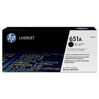 HP 651A CE340A čierný (black) originálný toner