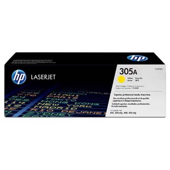 HP 305A CE412A žltý (yellow) originálný toner.
Originálny toner = záruka priamo od výrobcu tlačiarne
100 % použitie v tlačiarni - bezproblémové fungovanie s vašou tlačiarňou
Použitím originálnej náplne predlžujete životnosť tlačiarne
Osvedčená špičková kvalita - vysoko kvalitná a spoľahlivá tlač originálnou tlačovou kazetou od prvej do poslednej stránky
Trvalé a profesionálne výsledky tlače - dlhodobá udržateľnosť tlače
Kratšia prodleva pri tlači stránok
Garancia Vašej spokojnosti s použitím našej originálnej náplne
Zabezpečujeme bezplatnú recykláciu originálnych náplní
Zlyhanie náplne v menej ako 1% prípadov
Jednoduchá a rýchla výmena náplne

Kód výrobcu: CE412A