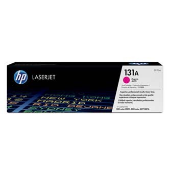 HP 131A CF213A purpurový (magenta) originálny toner.
Originálny toner = záruka priamo od výrobcu tlačiarne
100 % použitie v tlačiarni - bezproblémové fungovanie s vašou tlačiarňou
Použitím originálnej náplne predlžujete životnosť tlačiarne
Osvedčená špičková kvalita - vysoko kvalitná a spoľahlivá tlač originálnou tlačovou kazetou od prvej do poslednej stránky
Trvalé a profesionálne výsledky tlače - dlhodobá udržateľnosť tlače
Kratšia prodleva pri tlači stránok
Garancia Vašej spokojnosti s použitím našej originálnej náplne
Zabezpečujeme bezplatnú recykláciu originálnych náplní
Zlyhanie náplne v menej ako 1% prípadov
Jednoduchá a rýchla výmena náplne

Kód výrobcu: CF213A