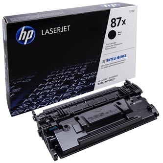HP 87X CF287X čierný (black) originálný toner.
Originálny toner = záruka priamo od výrobcu tlačiarne
100 % použitie v tlačiarni - bezproblémové fungovanie s vašou tlačiarňou
Použitím originálnej náplne predlžujete životnosť tlačiarne
Osvedčená špičková kvalita - vysoko kvalitná a spoľahlivá tlač originálnou tlačovou kazetou od prvej do poslednej stránky
Trvalé a profesionálne výsledky tlače - dlhodobá udržateľnosť tlače
Kratšia prodleva pri tlači stránok
Garancia Vašej spokojnosti s použitím našej originálnej náplne
Zabezpečujeme bezplatnú recykláciu originálnych náplní
Zlyhanie náplne v menej ako 1% prípadov
Jednoduchá a rýchla výmena náplne

Kód výrobcu: CF287X