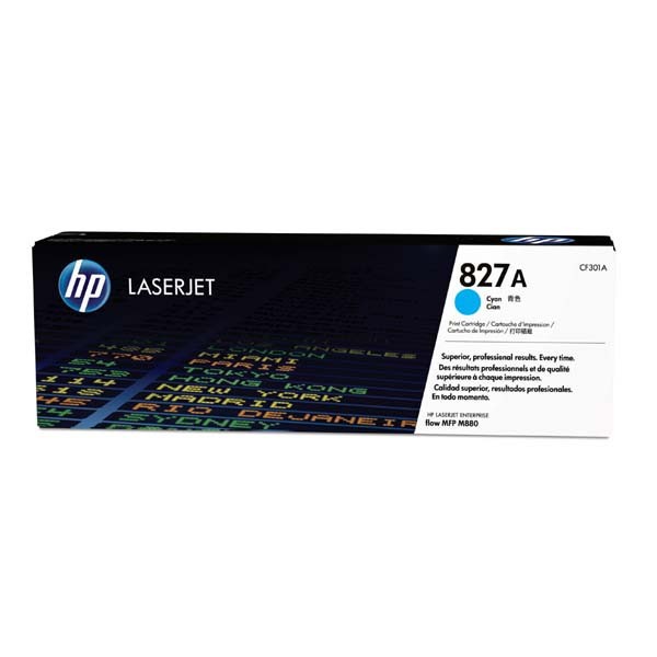 HP 827A CF301A azúrový (cyan) originálny toner