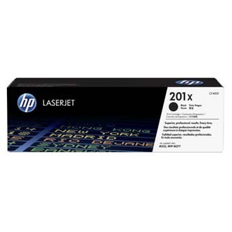 HP 201X CF400X čierný (black) originálný toner.
Originálny toner = záruka priamo od výrobcu tlačiarne
100 % použitie v tlačiarni - bezproblémové fungovanie s vašou tlačiarňou
Použitím originálnej náplne predlžujete životnosť tlačiarne
Osvedčená špičková kvalita - vysoko kvalitná a spoľahlivá tlač originálnou tlačovou kazetou od prvej do poslednej stránky
Trvalé a profesionálne výsledky tlače - dlhodobá udržateľnosť tlače
Kratšia prodleva pri tlači stránok
Garancia Vašej spokojnosti s použitím našej originálnej náplne
Zabezpečujeme bezplatnú recykláciu originálnych náplní
Zlyhanie náplne v menej ako 1% prípadov
Jednoduchá a rýchla výmena náplne

Kód výrobcu: CF400X