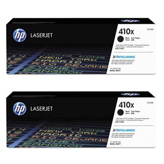 HP 410X CF410XD 2ks čierný (black) originálny toner.
Originálny toner = záruka priamo od výrobcu tlačiarne
100 % použitie v tlačiarni - bezproblémové fungovanie s vašou tlačiarňou
Použitím originálnej náplne predlžujete životnosť tlačiarne
Osvedčená špičková kvalita - vysoko kvalitná a spoľahlivá tlač originálnou tlačovou kazetou od prvej do poslednej stránky
Trvalé a profesionálne výsledky tlače - dlhodobá udržateľnosť tlače
Kratšia prodleva pri tlači stránok
Garancia Vašej spokojnosti s použitím našej originálnej náplne
Zabezpečujeme bezplatnú recykláciu originálnych náplní
Zlyhanie náplne v menej ako 1% prípadov
Jednoduchá a rýchla výmena náplne

Kód výrobcu: CF410XD