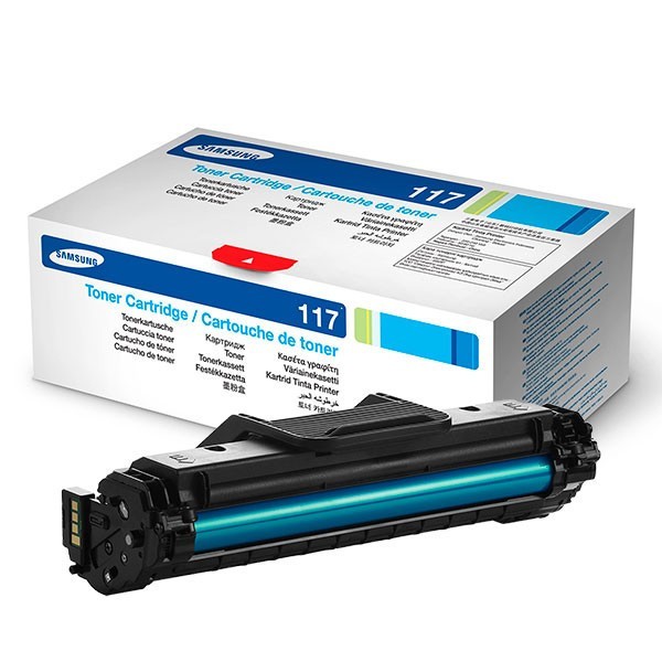 HP SU852A / Samsung MLT-D117S čierný (black) originálny toner.
Originálny toner = záruka priamo od výrobcu tlačiarne
100 % použitie v tlačiarni - bezproblémové fungovanie s vašou tlačiarňou
Použitím originálnej náplne predlžujete životnosť tlačiarne
Osvedčená špičková kvalita - vysoko kvalitná a spoľahlivá tlač originálnou tlačovou kazetou od prvej do poslednej stránky
Trvalé a profesionálne výsledky tlače - dlhodobá udržateľnosť tlače
Kratšia prodleva pri tlači stránok
Garancia Vašej spokojnosti s použitím našej originálnej náplne
Zabezpečujeme bezplatnú recykláciu originálnych náplní
Zlyhanie náplne v menej ako 1% prípadov
Jednoduchá a rýchla výmena náplne

Kód výrobcu: SU852A