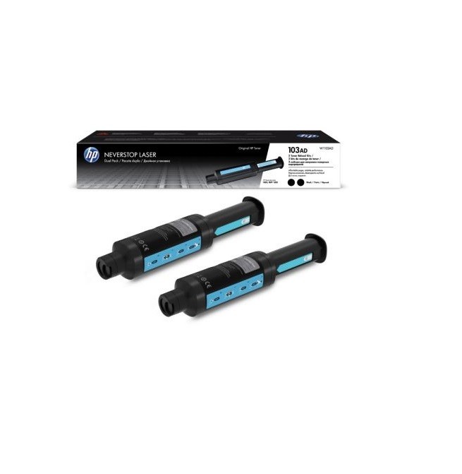 E-shop HP originální Neverstop Toner Reload Kit W1103AD, black, HP 103AD, HP Neverstop Laser MFP 1200, Neverstop Laser 1000, dual pack