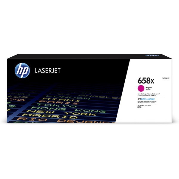 HP 658X W2003X purpurový (magenta) originálny toner