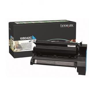 Levně Lexmark 10B042C azurový (cyan) originální toner