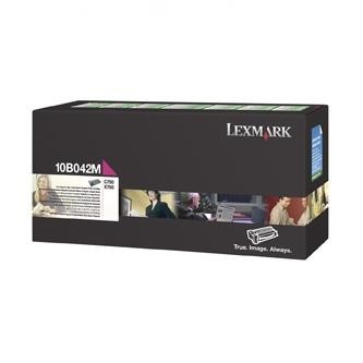 Lexmark 10B042M purpurový (magenta) originálny toner.
Originálny toner = záruka priamo od výrobcu tlačiarne
100 % použitie v tlačiarni - bezproblémové fungovanie s vašou tlačiarňou
Použitím originálnej náplne predlžujete životnosť tlačiarne
Osvedčená špičková kvalita - vysoko kvalitná a spoľahlivá tlač originálnou tlačovou kazetou od prvej do poslednej stránky
Trvalé a profesionálne výsledky tlače - dlhodobá udržateľnosť tlače
Kratšia prodleva pri tlači stránok
Garancia Vašej spokojnosti s použitím našej originálnej náplne
Zabezpečujeme bezplatnú recykláciu originálnych náplní
Zlyhanie náplne v menej ako 1% prípadov
Jednoduchá a rýchla výmena náplne

Kód výrobcu: 10B042M