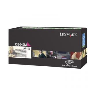 Lexmark 10B042M purpurový (magenta) originálny toner.
Originálny toner = záruka priamo od výrobcu tlačiarne
100 % použitie v tlačiarni - bezproblémové fungovanie s vašou tlačiarňou
Použitím originálnej náplne predlžujete životnosť tlačiarne
Osvedčená špičková kvalita - vysoko kvalitná a spoľahlivá tlač originálnou tlačovou kazetou od prvej do poslednej stránky
Trvalé a profesionálne výsledky tlače - dlhodobá udržateľnosť tlače
Kratšia prodleva pri tlači stránok
Garancia Vašej spokojnosti s použitím našej originálnej náplne
Zabezpečujeme bezplatnú recykláciu originálnych náplní
Zlyhanie náplne v menej ako 1% prípadov
Jednoduchá a rýchla výmena náplne

Kód výrobcu: 10B042M