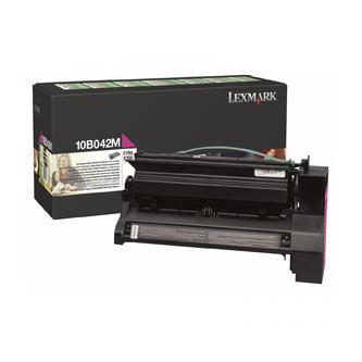 Lexmark 10B042M purpurový (magenta) originálny toner.
Originálny toner = záruka priamo od výrobcu tlačiarne
100 % použitie v tlačiarni - bezproblémové fungovanie s vašou tlačiarňou
Použitím originálnej náplne predlžujete životnosť tlačiarne
Osvedčená špičková kvalita - vysoko kvalitná a spoľahlivá tlač originálnou tlačovou kazetou od prvej do poslednej stránky
Trvalé a profesionálne výsledky tlače - dlhodobá udržateľnosť tlače
Kratšia prodleva pri tlači stránok
Garancia Vašej spokojnosti s použitím našej originálnej náplne
Zabezpečujeme bezplatnú recykláciu originálnych náplní
Zlyhanie náplne v menej ako 1% prípadov
Jednoduchá a rýchla výmena náplne

Kód výrobcu: 10B042M