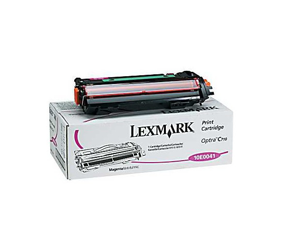 Levně Lexmark 10E0041 purpurový (magenta) originální toner