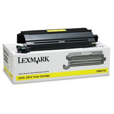 Levně Lexmark 10E0042 žlutý (yellow) originální toner