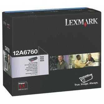 Levně Lexmark 12A6760 černý (black) originální toner