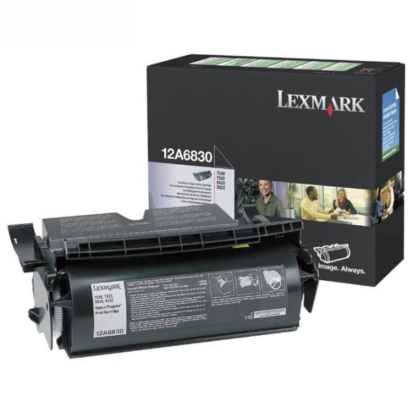 Levně Lexmark 12A6830 černý (black) originální toner