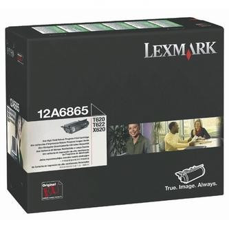 Levně Lexmark 12A6865 černý (black) originální toner