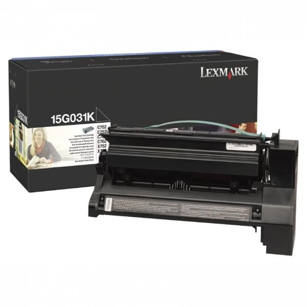 Levně Lexmark 15G031K černý (black) originální toner