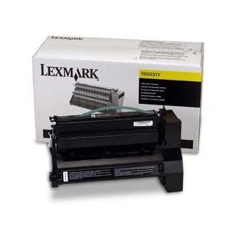 Lexmark 15G031Y žltý (yellow) originálny toner.
Originálny toner = záruka priamo od výrobcu tlačiarne
100 % použitie v tlačiarni - bezproblémové fungovanie s vašou tlačiarňou
Použitím originálnej náplne predlžujete životnosť tlačiarne
Osvedčená špičková kvalita - vysoko kvalitná a spoľahlivá tlač originálnou tlačovou kazetou od prvej do poslednej stránky
Trvalé a profesionálne výsledky tlače - dlhodobá udržateľnosť tlače
Kratšia prodleva pri tlači stránok
Garancia Vašej spokojnosti s použitím našej originálnej náplne
Zabezpečujeme bezplatnú recykláciu originálnych náplní
Zlyhanie náplne v menej ako 1% prípadov
Jednoduchá a rýchla výmena náplne

Kód výrobcu: 15G031Y