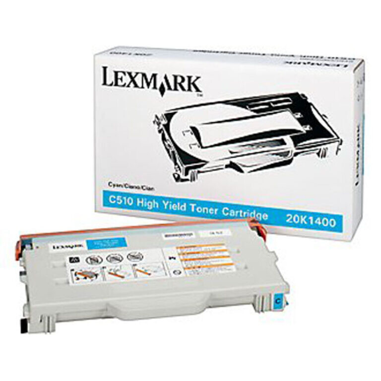 Levně Lexmark 20K1400 azurový (cyan) originální toner