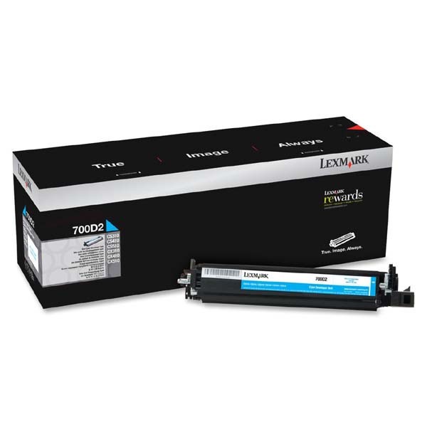 Lexmark 70C0D20 azurový (cyan) originální developer