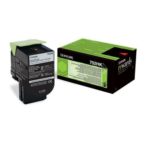 Lexmark 70C2HK0, black, 4000 str., return, high capacity, originálny toner