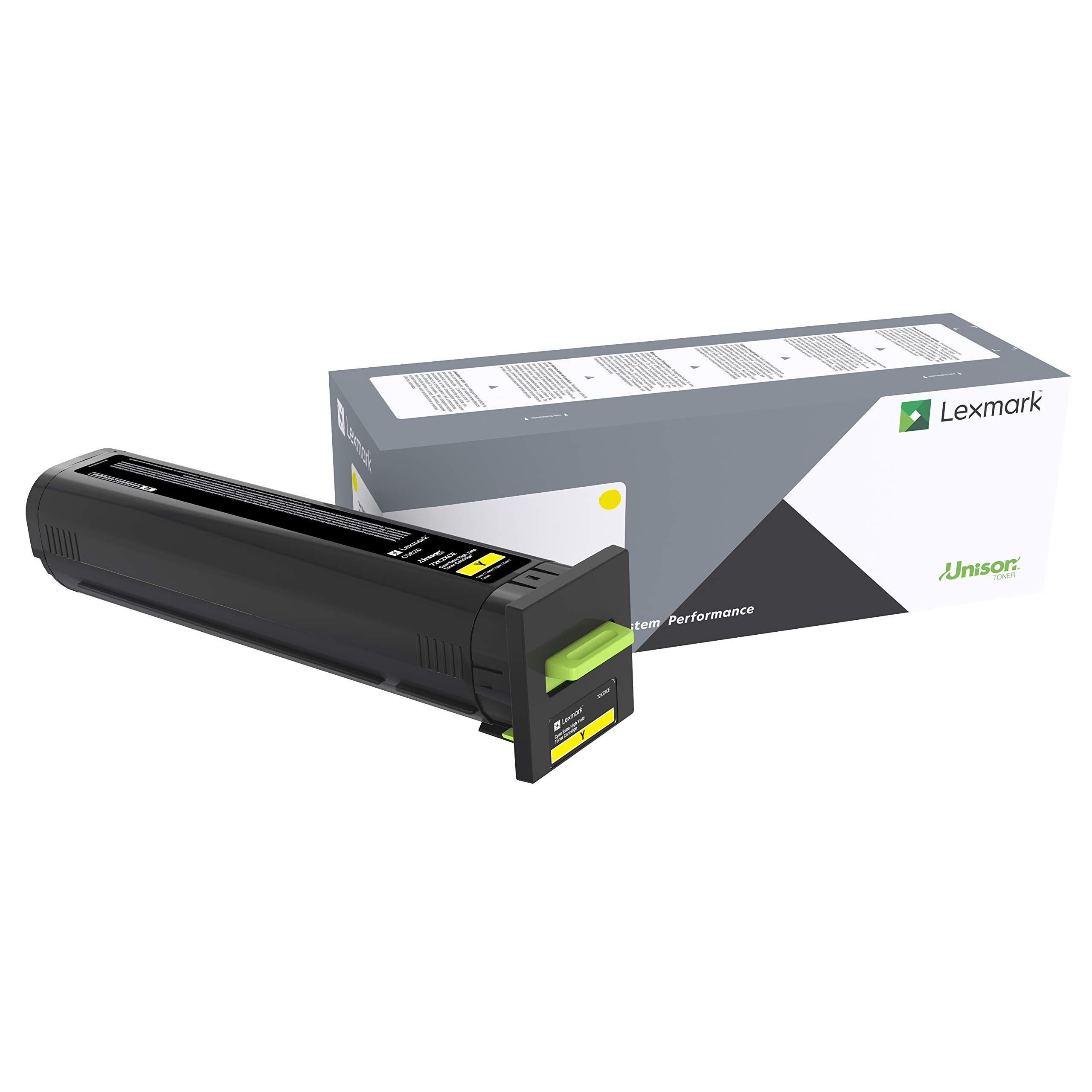 Lexmark 72K0X40, yellow, 22 000 str., originálny toner