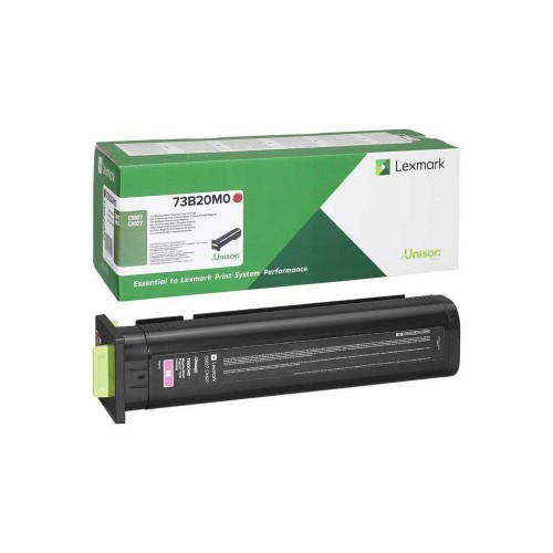 Lexmark 73B20M0, magenta, 15000 str., return, originálny toner