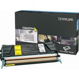 Lexmark C5242YH žltý (yellow) originálny toner.
Originálny toner = záruka priamo od výrobcu tlačiarne
100 % použitie v tlačiarni - bezproblémové fungovanie s vašou tlačiarňou
Použitím originálnej náplne predlžujete životnosť tlačiarne
Osvedčená špičková kvalita - vysoko kvalitná a spoľahlivá tlač originálnou tlačovou kazetou od prvej do poslednej stránky
Trvalé a profesionálne výsledky tlače - dlhodobá udržateľnosť tlače
Kratšia prodleva pri tlači stránok
Garancia Vašej spokojnosti s použitím našej originálnej náplne
Zabezpečujeme bezplatnú recykláciu originálnych náplní
Zlyhanie náplne v menej ako 1% prípadov
Jednoduchá a rýchla výmena náplne

Kód výrobcu: C5242YH