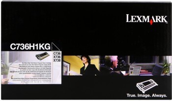 Lexmark C736H1KG černý (black) originální toner