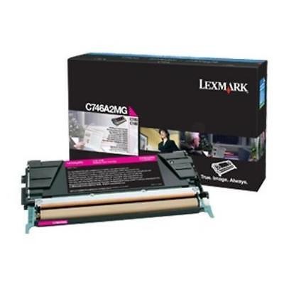 Lexmark C746A3MG purpurová (magenta) originálny toner