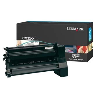 Lexmark C7722KX čierný (black) originálny toner.
Originálny toner = záruka priamo od výrobcu tlačiarne
100 % použitie v tlačiarni - bezproblémové fungovanie s vašou tlačiarňou
Použitím originálnej náplne predlžujete životnosť tlačiarne
Osvedčená špičková kvalita - vysoko kvalitná a spoľahlivá tlač originálnou tlačovou kazetou od prvej do poslednej stránky
Trvalé a profesionálne výsledky tlače - dlhodobá udržateľnosť tlače
Kratšia prodleva pri tlači stránok
Garancia Vašej spokojnosti s použitím našej originálnej náplne
Zabezpečujeme bezplatnú recykláciu originálnych náplní
Zlyhanie náplne v menej ako 1% prípadov
Jednoduchá a rýchla výmena náplne

Kód výrobcu: C7722KX
