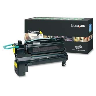 Lexmark C792A1YG žltý (yellow) originálny toner.
Originálny toner = záruka priamo od výrobcu tlačiarne
100 % použitie v tlačiarni - bezproblémové fungovanie s vašou tlačiarňou
Použitím originálnej náplne predlžujete životnosť tlačiarne
Osvedčená špičková kvalita - vysoko kvalitná a spoľahlivá tlač originálnou tlačovou kazetou od prvej do poslednej stránky
Trvalé a profesionálne výsledky tlače - dlhodobá udržateľnosť tlače
Kratšia prodleva pri tlači stránok
Garancia Vašej spokojnosti s použitím našej originálnej náplne
Zabezpečujeme bezplatnú recykláciu originálnych náplní
Zlyhanie náplne v menej ako 1% prípadov
Jednoduchá a rýchla výmena náplne

Kód výrobcu: C792A1YG
