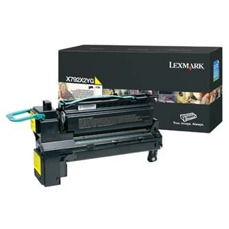 Lexmark X792X2YG žltý (yellow) originálny toner.
Originálny toner = záruka priamo od výrobcu tlačiarne
100 % použitie v tlačiarni - bezproblémové fungovanie s vašou tlačiarňou
Použitím originálnej náplne predlžujete životnosť tlačiarne
Osvedčená špičková kvalita - vysoko kvalitná a spoľahlivá tlač originálnou tlačovou kazetou od prvej do poslednej stránky
Trvalé a profesionálne výsledky tlače - dlhodobá udržateľnosť tlače
Kratšia prodleva pri tlači stránok
Garancia Vašej spokojnosti s použitím našej originálnej náplne
Zabezpečujeme bezplatnú recykláciu originálnych náplní
Zlyhanie náplne v menej ako 1% prípadov
Jednoduchá a rýchla výmena náplne

Kód výrobcu: X792X2YG