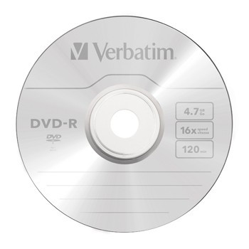 Levně DVD-R Verbatim 4,7GB 16x SPINDL