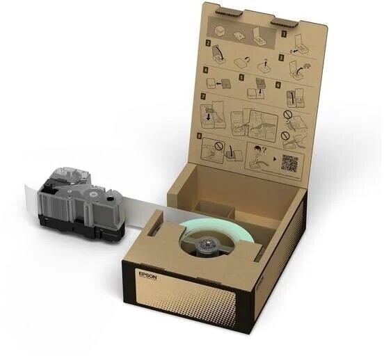 E-shop Epson BR-ST32WB-E C53S664005 32mm x 15m, čierna tlač / biely podklad, originálna zmršťovacia bužírka