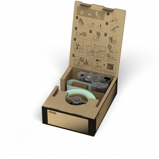 E-shop Epson BR-ST32YB-E C53S664006 32mm x 15m, čierna tlač / žltý podklad, originálna zmršťovacia bužírka