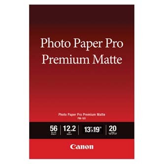 E-shop Canon Photo paper premium Matte 8657B007, 210 g/m2, 13x19", A3+, 20ks, matný, atramentový, biely, foto papier