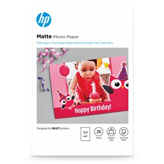 HP HP Matte FSC, photo paper, matte, white, 180 g/m2, pcs, 7HF70A