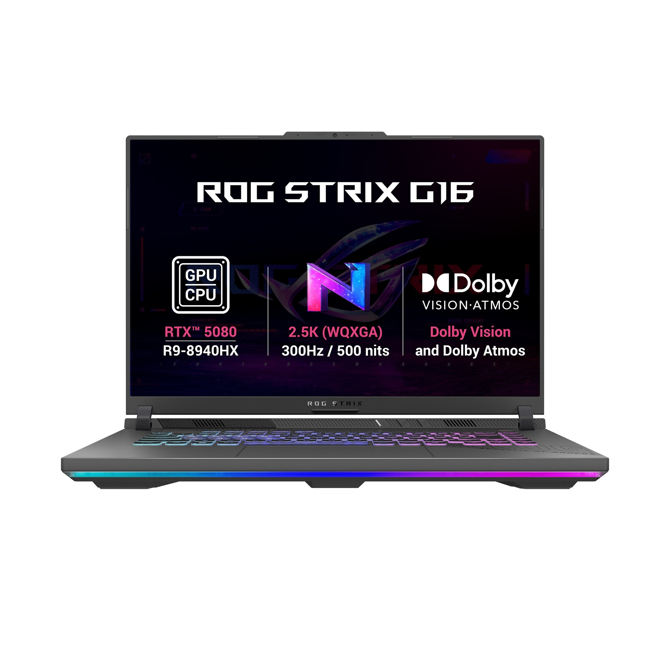 ASUS ASUS ROG Strix G16/G614PW-TS086Z/R9-8940HX/16"/2560x1600/16GB/1TB/RTX 5080/no OS/Gray/2R