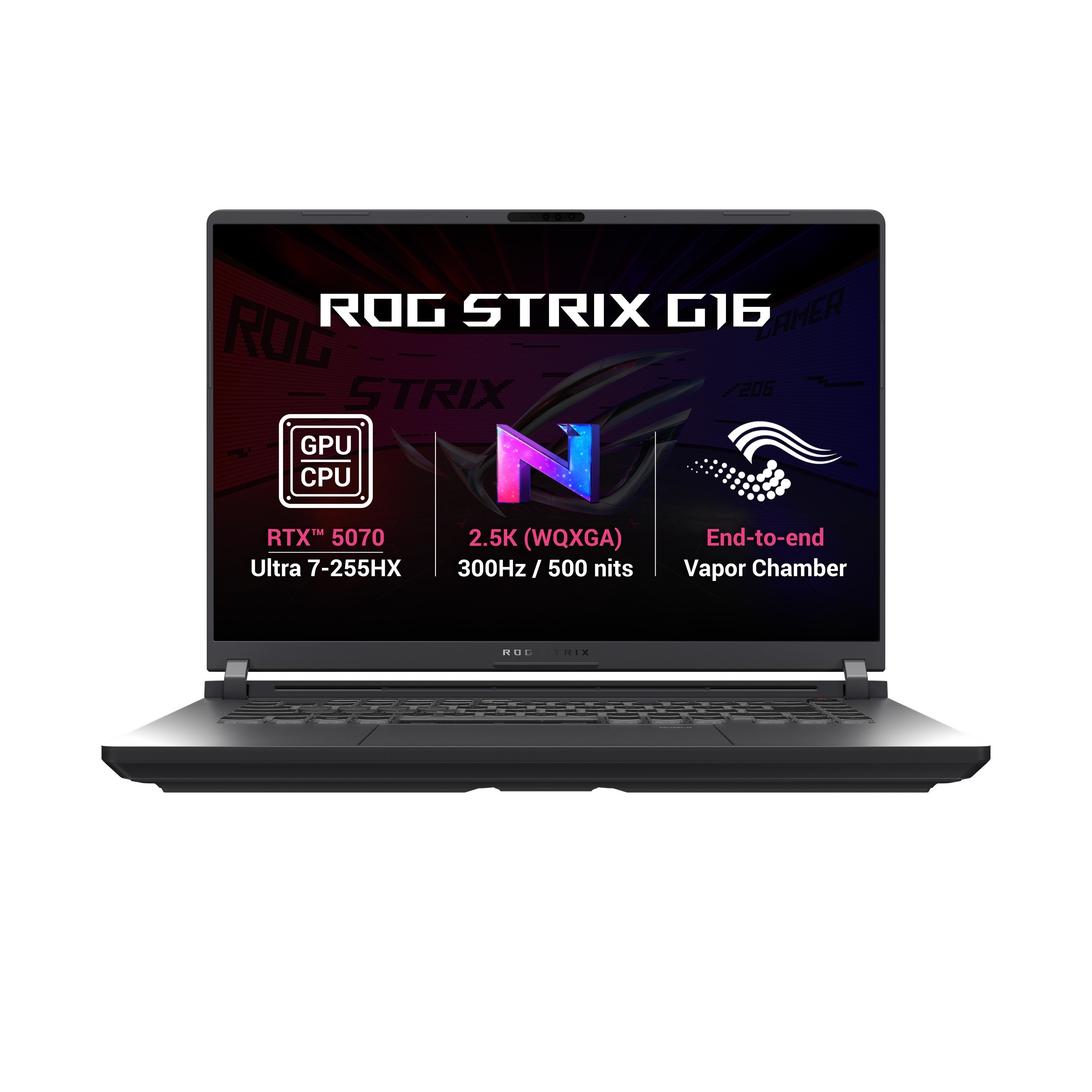 ASUS ASUS ROG Strix G16/G615LP-TS288Z/U7-255HX/16"/2560x1600/32GB/1TB/RTX 5070/no OS/Gray/2R