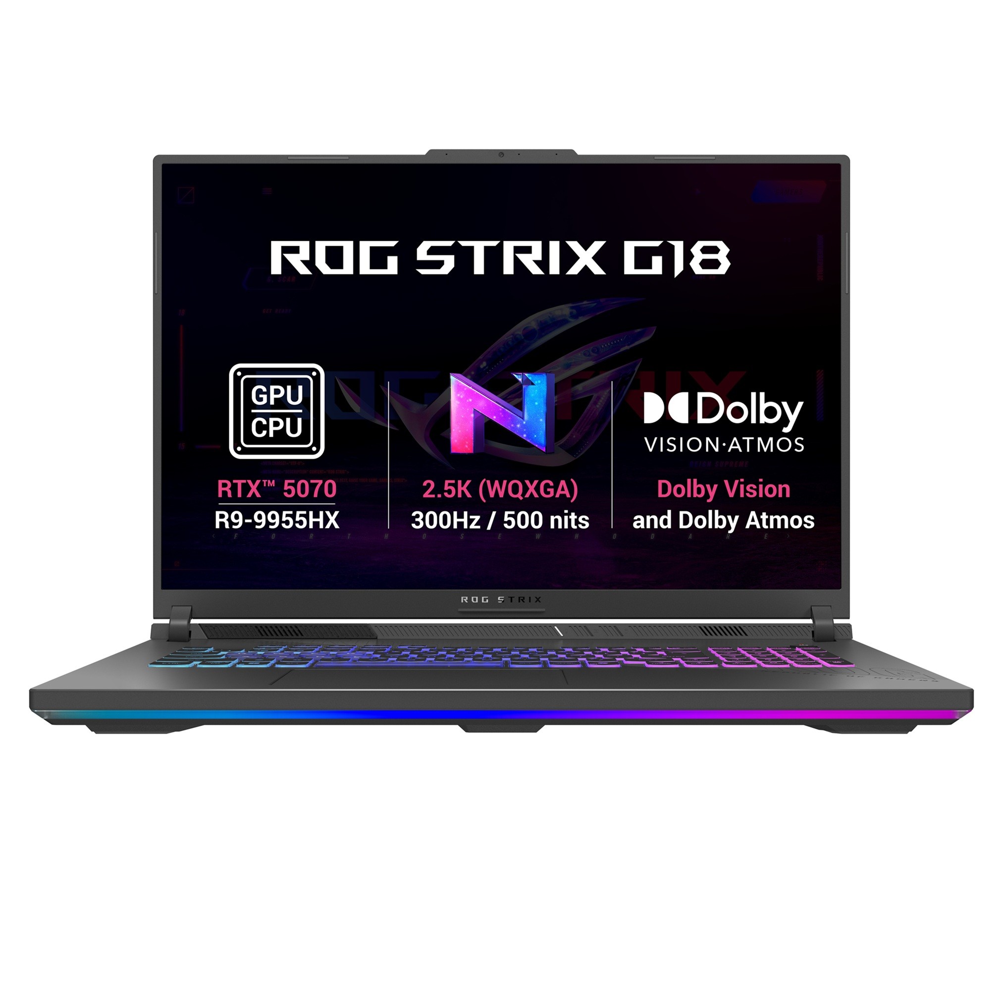 ASUS ASUS ROG Strix G18/G814FP-TT080W/R9-9955HX/18"/2560x1600/32GB/1TB/RTX 5070/W11H/Gray/2R