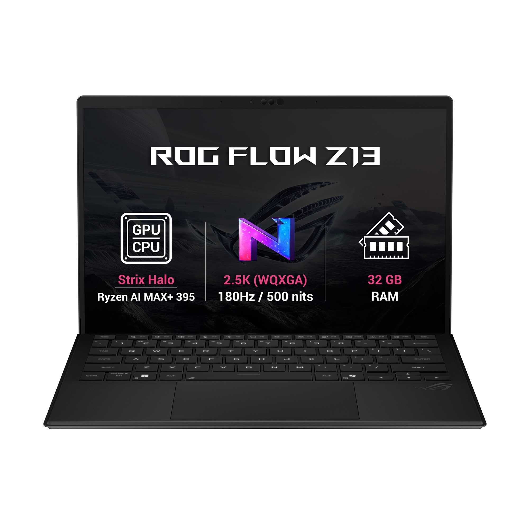 ASUS ASUS ROG Flow Z13/GZ302EA-RU225WZ/AIMAXPLUS-395/13.4"/2560x1600/T/32GB/1TB/AMD int/W11H/Black/2R